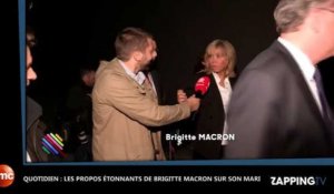 Quotidien : Emmanuel Macron est "bon" dans tous les domaines, la confidence coquine de Brigitte Macron  (Vidéo)
