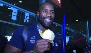 Rio-2016: les sportifs français de retour de Rio