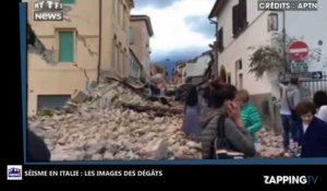 Séisme en Italie : Les images impressionnantes des dégâts (Vidéo)