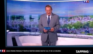 Jean-Pierre Pernaut tente d'imiter Mimie Mathy dans son JT (Vidéo)