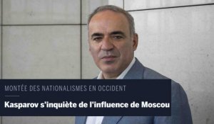 Gary Kasparov s'inquiète de la montée des nationalismes dans "le monde libre"