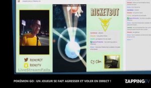 Pokémon Go : L'agression d'un joueur filmée en direct pendant un live (Vidéo)