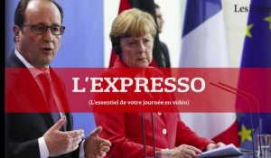 L'Expresso du 2 septembre 2016 : traité de libre-échange, vers une mise au point entre Hollande et Merkel à Evian ?