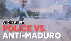 Venezuela : affrontements entre anti-Maduro et police  