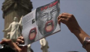 Trump au Mexique: Les USA ont le droit "de construire un mur"