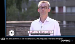 La Nouvelle Edition : Éric Zemmour se fait recadrer sur les prénoms français (Vidéo)
