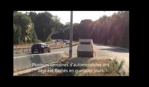 Un radar de chantier boulevard de l'Europe à Niort