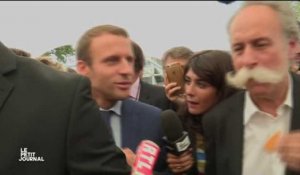 Emmanuel Macron tacle Cyrille Eldin "Il a beaucoup vieilli"
