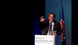 Les adieux de Platini à l'UEFA : «Ma conscience est tranquille»