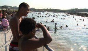 A Rio, le bassin de canoë des JO transformé en piscine gratuite