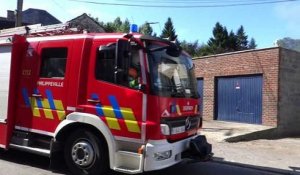 Florennes: incendie de maison à Morialmé, une personne intoxiquée