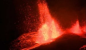 La Réunion: éruption la nuit du Piton de la Fournaise