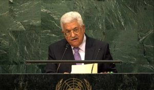 Abbas à l'ONU: la colonisation israélienne "détruit" tout espoir