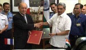 La France et l'Inde concluent la vente de 36 Rafale à New Delhi