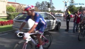 La Vuelta 2014 - Etape 12 - Geoffrey Soupe explique la chute