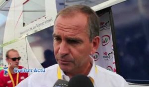 Tour de France 2013 - Marc Sergeant : 'Van den Broeck touché au genou gauch"