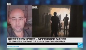 Offensive du régime syrien à Alep : le point avec le correspondant de France 24 Selim El Meddeb