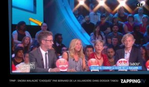 TPMP : Enora Malagré "choquée" par Bernard de la Villardière dans Dossier Tabou !