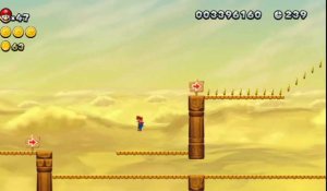 Soluce Mario Bros. U : Désert aux geysers (2-4) fin alternative