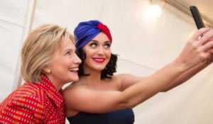 Katy Perry prend le contrôle du compte Instagram d'Hillary Clinton