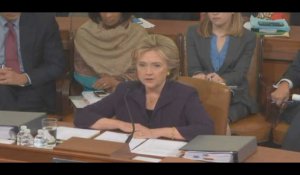Le témoignage d'Hillary Clinton sur Benghazi : comment les télés américaines en parlent