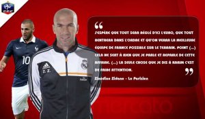 Zinedine Zidane a dit à Karim Benzema de «faire attention»