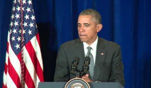 Obama: la COP21 à Paris doit montrer que le monde "n'a pas peur"