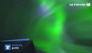 Des aurores boréales illuminent le ciel norvégien