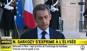 Nicolas Sarkozy : " il faut des modifications drastiques de notre politique de sécurité"