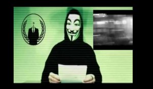 Anonymous menace l'Etat islamique dans une vidéo