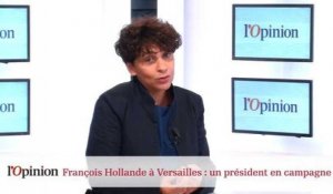 François Hollande à Versailles : un président en campagne