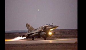 La France bombarde un fief de l'EI en Syrie