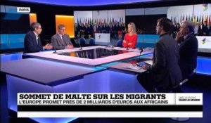 Sommet de Malte sur les migrants : l'Europe promet près de 2 milliards d'euros aux Africains