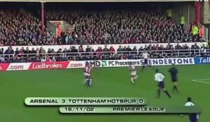 Les plus beaux buts de Thierry Henry (3/5): Arsenal-Tottenham (2002)