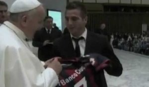 San Lorenzo: la Copa Libertadores présentée au Pape