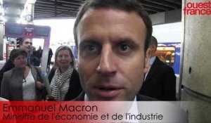 Le ministre de l'économie Emmanuel Macron à Rennes aujourd'hui pour booster le micro crédit