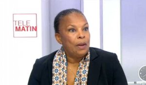 Taubira dénonce «une prise d'otage de la société toute entière» à Moirans