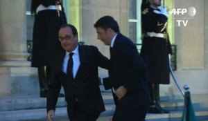 Migrants: Hollande et Renzi pour un accord global avec la Turquie