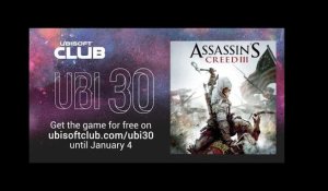 Ubi30 Giveaway - Assassin's Creed 3