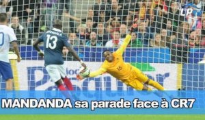 La parade de Mandanda face à Ronaldo