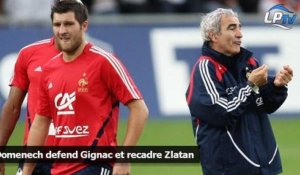 Domenech defend Gignac et recadre Zlatan