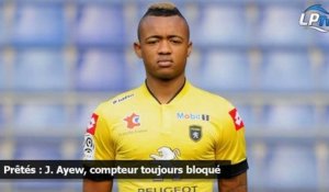 Prêtés : J. Ayew, compteur toujours bloqué