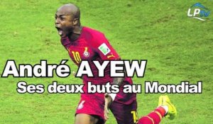 André Ayew, ses deux buts au Mondial