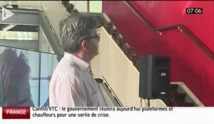 iTELE : Jean-Luc Mélenchon se trompe sur Uber en Martinique