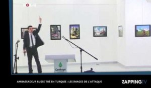 Ambassadeur russe tué en Turquie : les images glaçantes de l'attaque (Vidéo)