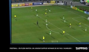 Pendant un match un adversaire supplie Neymar de ne pas l'humilier (Vidéo)