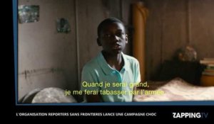 Reporters sans frontières dénonce les conditions de travail des journalistes, la campagne choc (Vidéo)