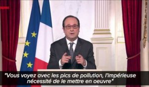 Hollande: des voeux aux Français et surtout des mises en garde très politiques