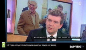 C à Vous : Arnaud Montebourg réagit au couac Guy Bedos (Vidéo)