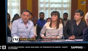 La Nouvelle Edition : Pour Yann Moix, les terroristes "jouent à la guerre" (Vidéo)